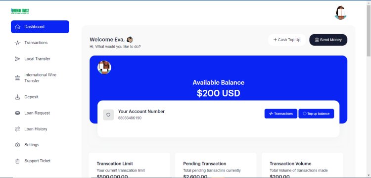 Remedy Bank – Advanced Net Banking System in PHP